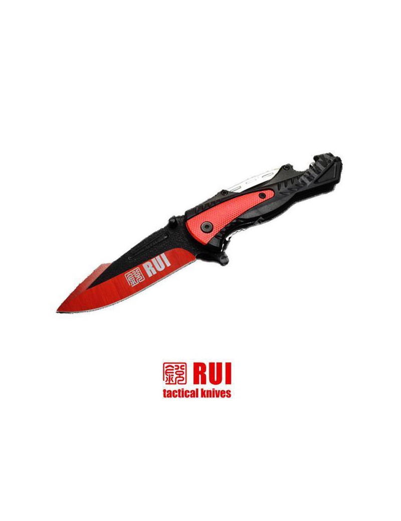 COLTELLO RICHIUDIBILE 18299 RUI MULTIFUNZIONE RED/BLACK [18299]