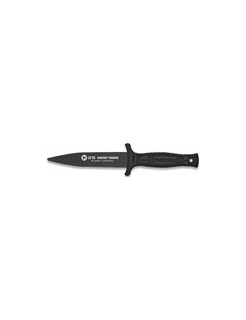 EXERCISE KNIFE IN BLACK ALUMINUM K25 [32191]