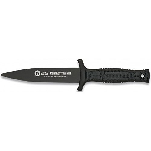 EXERCISE KNIFE IN BLACK ALUMINUM K25 [32191]