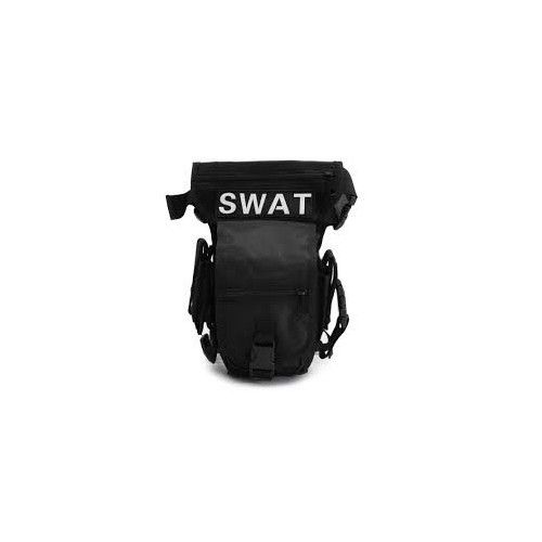MARSUPIO COSCIALE TATTICO MULTITASCHE ''SWAT'' BARBARIC NERO [34898-NE]