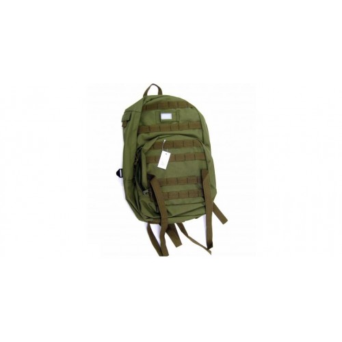 SAC À DOS TACTIQUE VERT MILITAIRE AVEC 2 POCHES [H6294V]