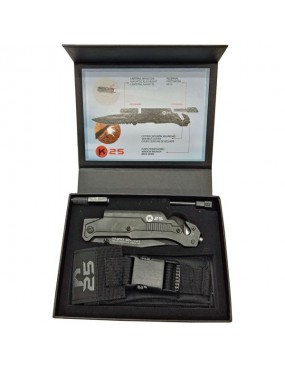 KLAPPMESSER 19265 SCHWARZ TACTICAL K25 MIT PAKET UND ZUBEHÖR [19265] 2