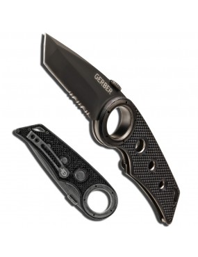 FOLDABLE KNIFE REMIX TACTICAL GERBER BLACK [31-001098]