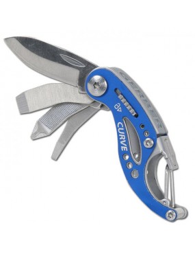 COLTELLO MULTIUSO GERBER ''CURVE'' BLU 7 FUNZIONI [31-000116]