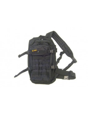 ZAINETTO TATTICO NERO 9 TASCHE-CAMELBACK INCORPORATO   [JW030B]