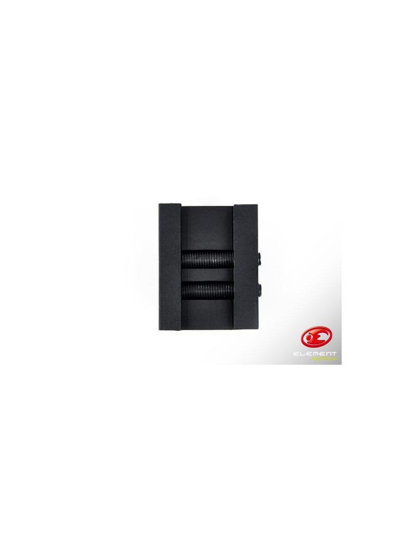 ELEMENT CLIP PER CINGHIA PER SLITTE 20mm NERO [EL-EX286B]