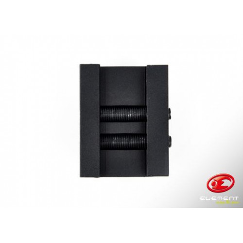 ELEMENT CLIP PER CINGHIA PER SLITTE 20mm NERO [EL-EX286B]