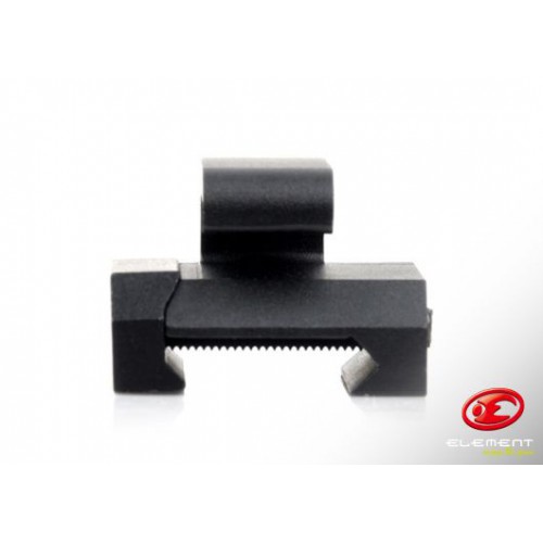 ELEMENT CLIP PER CINGHIA PER SLITTE 20mm NERO [EL-EX286B]