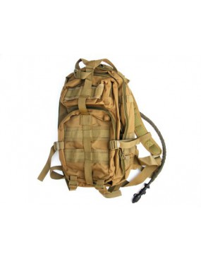 ZAINETTO TATTICO TAN 9 TASCHE-CAMELBACK INCORPORATO  [JW030T]