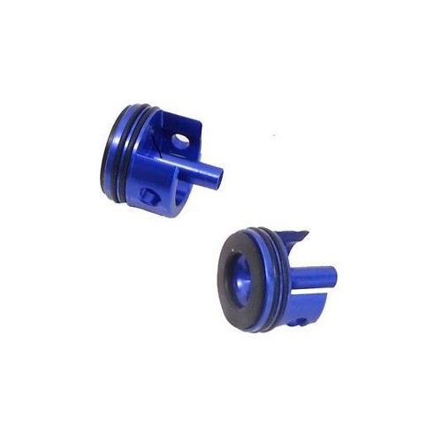 ZYLINDERKOPF IN BLAUEM ALUMINIUM FÜR GETRIEBEKASTEN VERSION III [GT002]