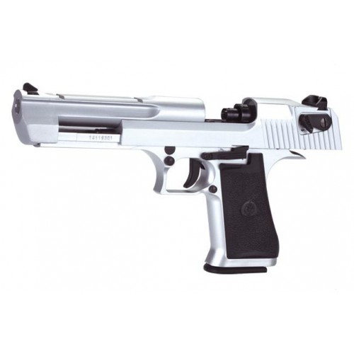 PISTOLA PLATA CO2 DESERT EAGLE CALIBRE 6 MM KWC [KW-51S]
