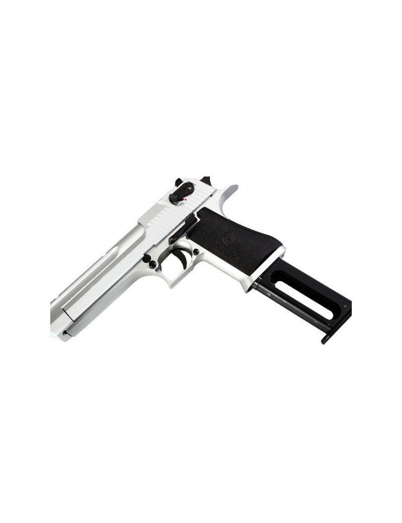 PISTOLA PLATA CO2 DESERT EAGLE CALIBRE 6 MM KWC [KW-51S]