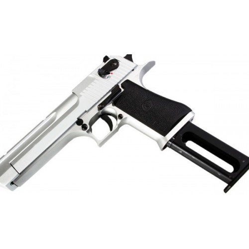 PISTOLA PLATA CO2 DESERT EAGLE CALIBRE 6 MM KWC [KW-51S]