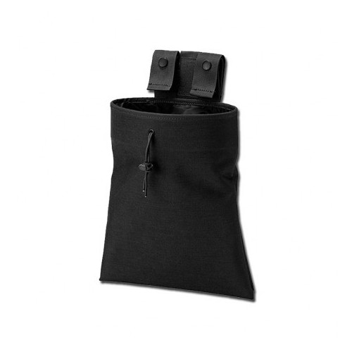 GRANDE POCHE À RESSORT PLIANT MULTI-USAGE NOIR [D5-DMP910 B]