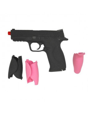 GAS PISTOL MODEL MP9 BIG BIRD BLACK BLOWBACK WE [W001B] 2