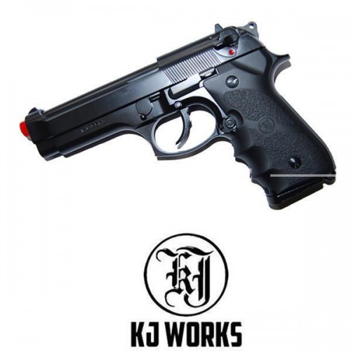 B92F GAS BLOWBACK PISTOL VOLLMETALL KJW [GGB TM]