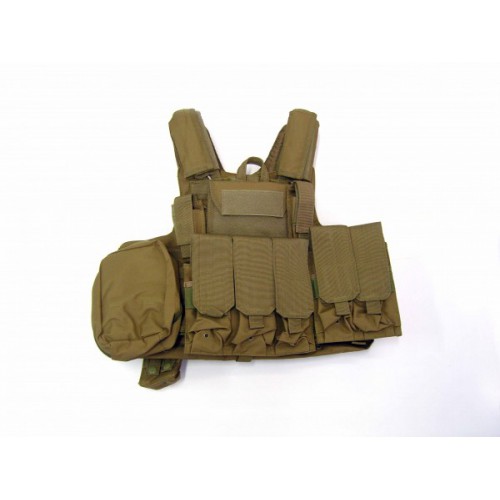 BRONZAGE CORPOREL CYRAS TACTIQUE REMBOURRÉ DE 10 POCHES [V1026T]