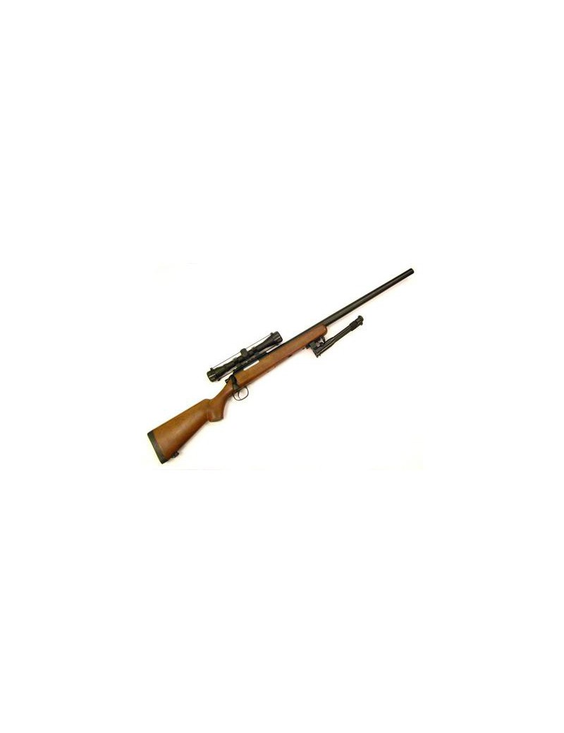 AIRSOFT RIFLE SNIPER VSR10 4X32 GUT HOLZOPTIK [MB03BW-O]