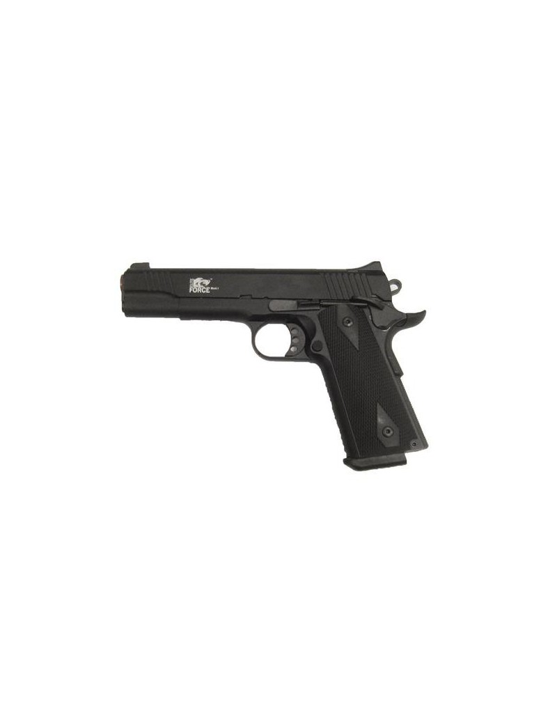 PISTOLA A GAS SOFTAIR MOD. MARK 1 ELITE FORCE FULL METAL NERA [U5908]