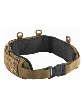 PADDED BELT WITH AUSTRIALPIN DEFCON 5 ITALIAN CAMO BUCKLE [D5-MB04 VI]