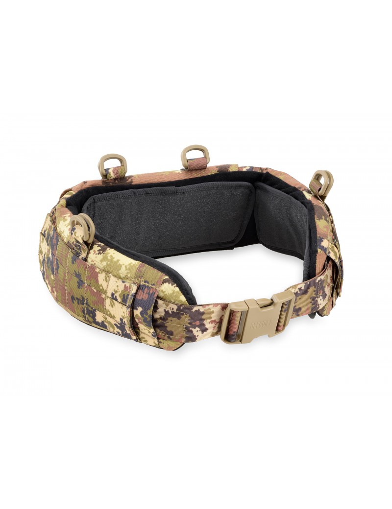 CEINTURE DEFCON 5 AVEC SYSTÈME MOLLE TAILLE UNIQUE COULEUR CAMO ITALIEN [D5-MB02 VI]