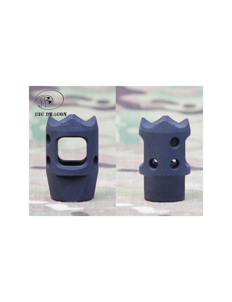 MINI STEEL STYLE BIG DRAGON FLASH HIDER [BD-3524]