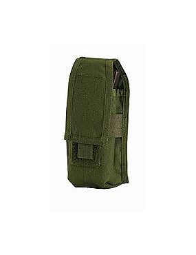 TASCA PORTA RADIO DI MEDIE DIMENSIONI A MOLLE VERDE [D5-AC0028 OD]