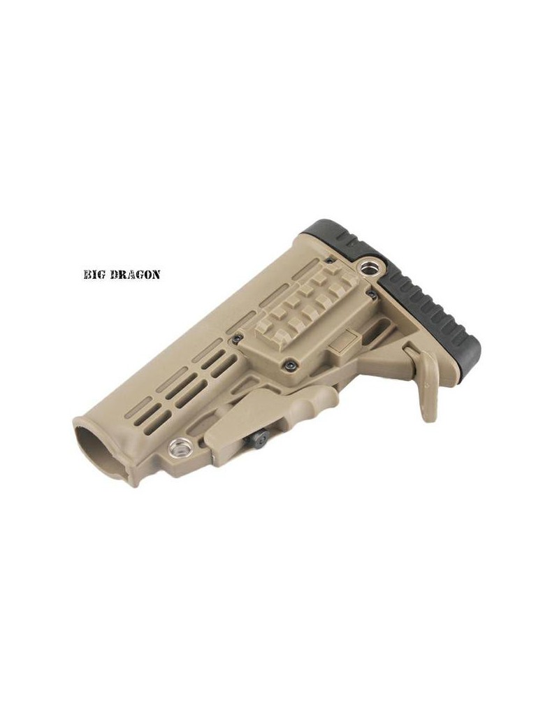 FALTBARER LAGER FÜR M4 TAN BIG DRAGON  [BD-0170T]