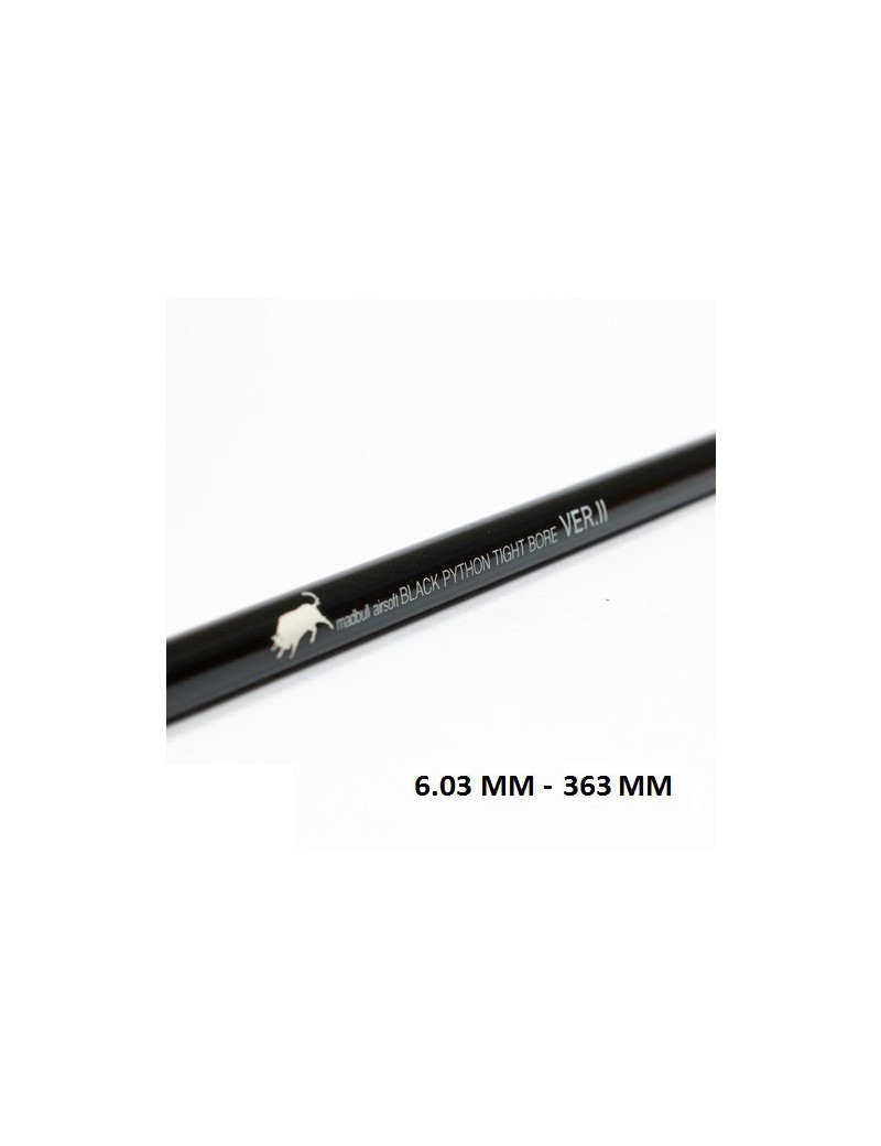 MADBULL CAÑÓN DE PRECISIÓN DE 6.03MM X 363MM PARA M4 / SR16 / SG551 [BU-BP363V2]