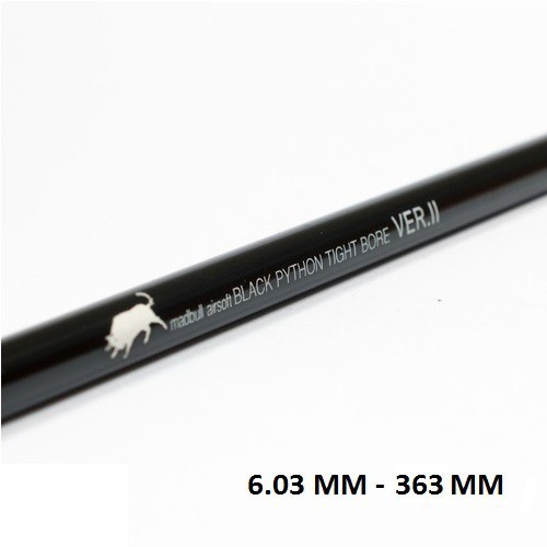 MADBULL BARIL DE PRÉCISION 6,03 MM X 363 MM POUR M4 / SR16 / SG551 [BU-BP363V2]
