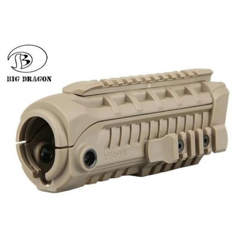 BIG DRAGON PARAMANO TATTICO TAN PER SERIE M4 [BD-3761T]