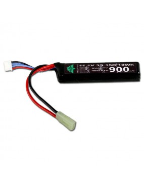 BATTERIE AIRSOFT LI-PO 11.1X900 15C SPÉCIFIQUE POUR LES MODÈLES À BOULON...