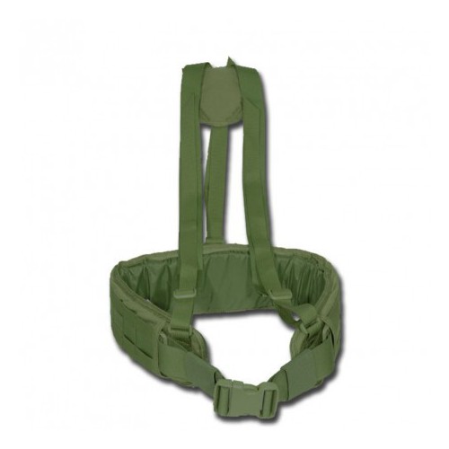 AIRSOFT TACTICAL VEST BELT SUSPENDER MOLLE OD SWISS ARM [603039]