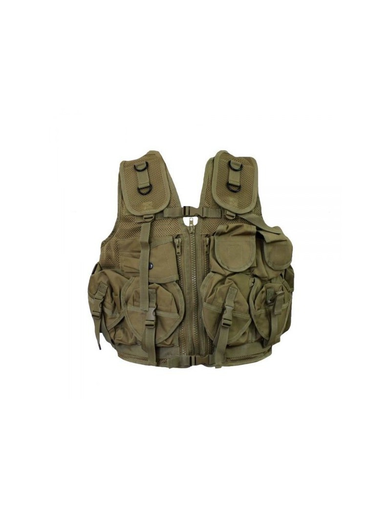 CORPETTO TATTICO 9 TASCHE COYOTE TAN MIL-TEC  [10712005]