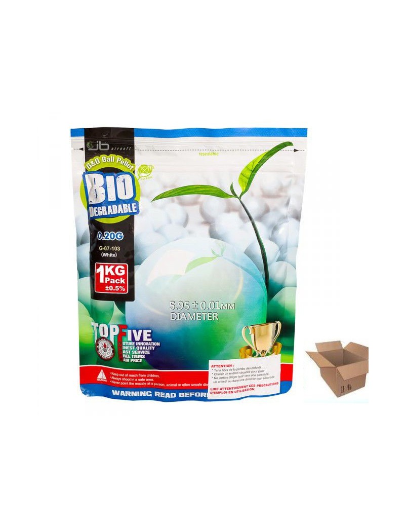 CAJA BIO SHOT 0,20gr G&G 12 BOLSAS [G-07-103CAR]