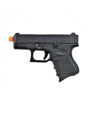 WE BLOWBACK GAS PISTOL GLOCK G27 GEN4 BLACK FULL METAL [W-G26B]