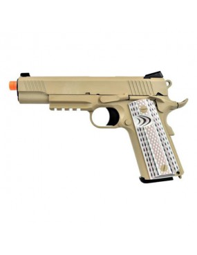 PISTOLET A GAZ 1911 M45A1 TAN NOUS [WE15T]