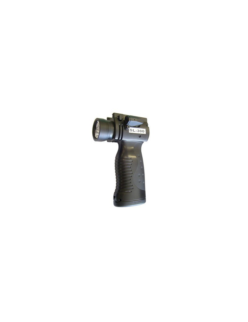 HANDLE WITH LASER AND 300LUMEN LED TORCH ROYAL [SL300]