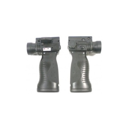 HANDLE WITH LASER AND 300LUMEN LED TORCH ROYAL [SL300]