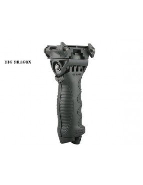 HANDLE WITH TACTICAL BIPOD T-POD G2 FD TYPE BLACK BIG DRAGON [BD-8615B]