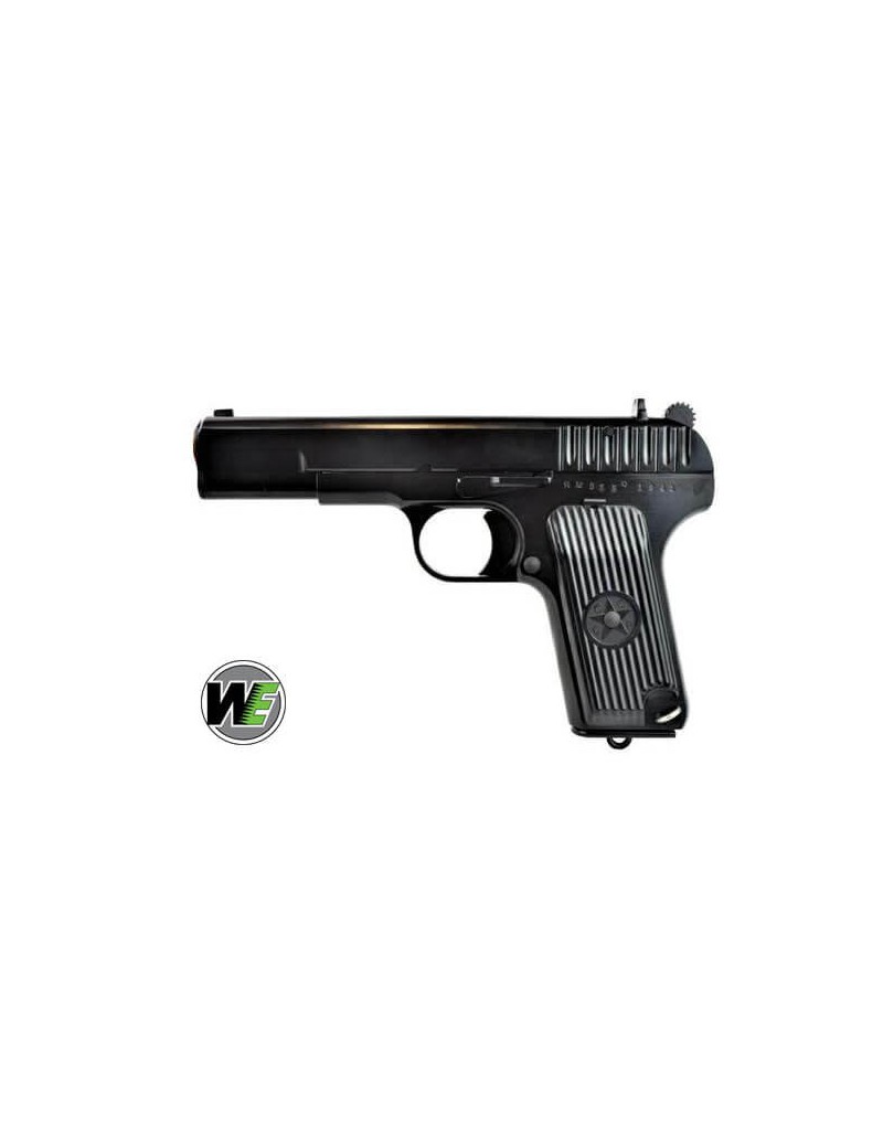 PISTOLET À GAZ TT33 TOKAREV 1933 BLOWBACK NOIR WE [WE12B]
