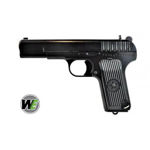 PISTOLET À GAZ TT33 TOKAREV 1933 BLOWBACK NOIR WE [WE12B]