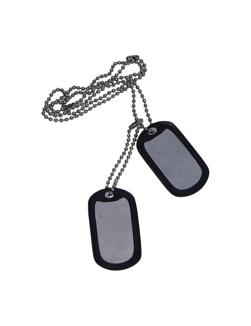 IDENTIFIKATIONSPLATTEN MIT SCHUTZGUMMI UND KETTE [67300]