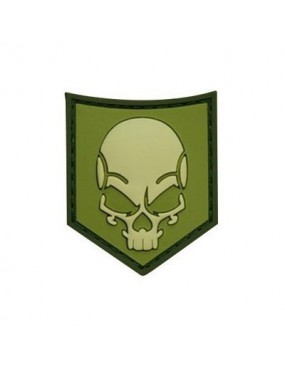 PARCHE SOF SKULL DEFCON 5 VERDE [D5-JTG-28 OD]