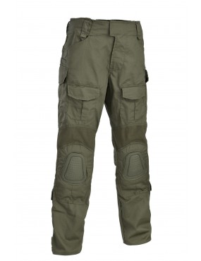 DEFCON 5 GLADIO TACTICAL PANTS WITH PLASTIC KNEE PADS GREEN COLOUR [D5-3227 OD]