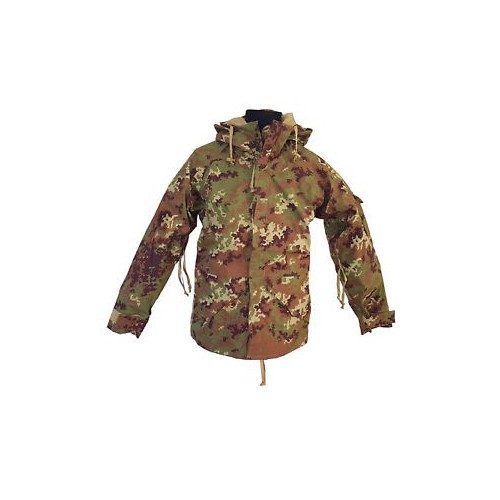 SHELL A TRE STRATI MIL-TEC PARKA IMPERMEABILE VEGETATO TG.S [10615042-902]