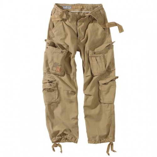 AIRBORNE SURPLUS COLOR TAN PANTS GRÖSSE M [05-3598 M]