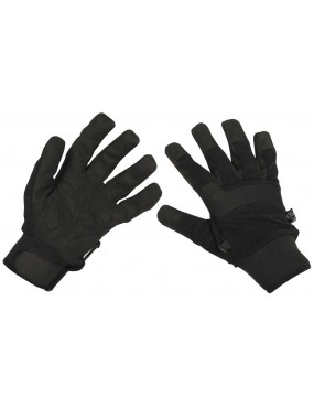 GUANTES `` SECURITY '' NEGRO MFH TALLA M [15853A M]