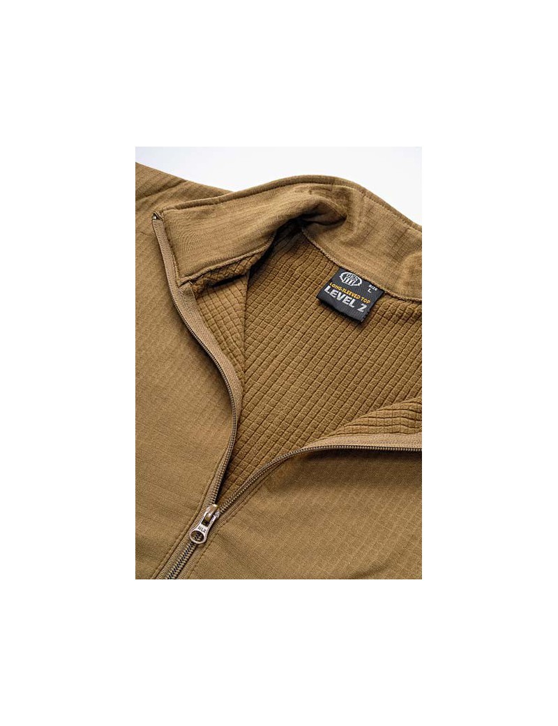 DEFCON 5 MAGLIA TERMICA LIVELLO 2 COYOTE TAN [D5-SHIRT-II CT]