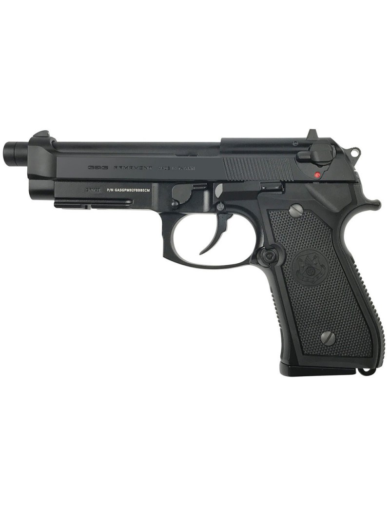 PISTOLA DE GAS G&G GPM 92F FULL METAL DESERT BLACK [GG-M92]
